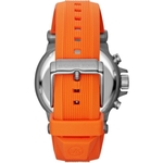 Relógio Michael Kors MK8296 Laranja Pulseira Borracha