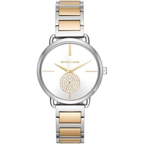 Relógio Michael Kors Rel Mk3679 Prata Dourado 39mm