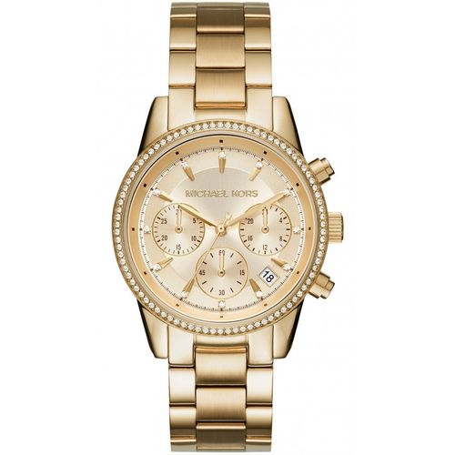 Relógio Michael Kors Ritz Cronógrafo Mk6356/4bn