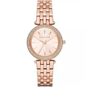 Relogio Michael Kors Slim Rose com Rosa MK3431