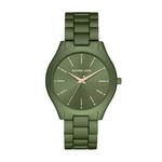 Relógio Michael Kors Slim Runway Feminino Verde MK4526/1VN