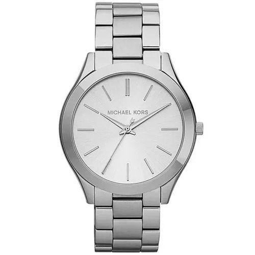 Relógio Michael Kors Slim Runway Silver Mk3178/1kn