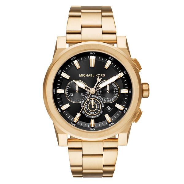 Relógio Michael Kors Unissex Essential Grayson Dourado - MK8599/1DN