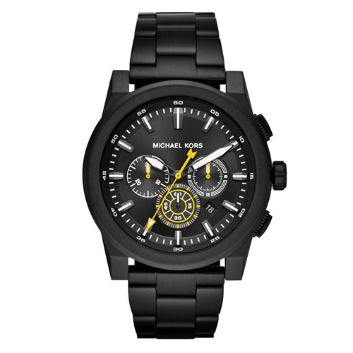 Relógio Michael Kors Unissex Essential Grayson Preto - MK8600/1PN