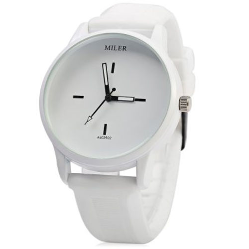 Relogio Miler Unisex Miler Branco