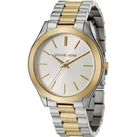 Relogio Mk3198 Slim Misto Mostrador Branco - Mk6204 - Michael Kors