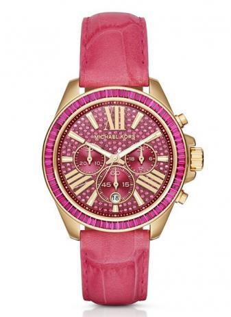 Relogio MK2449 Couro Pink - Mk6112 - Michael Kors