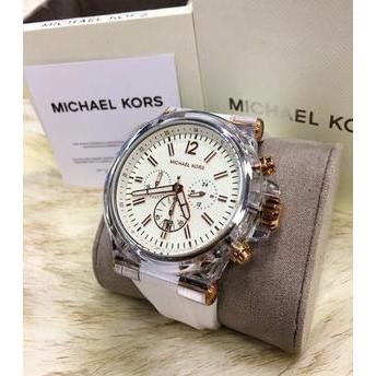 Relogio Mk5877 Silicone Branco - Mk6238 - Michael Kors