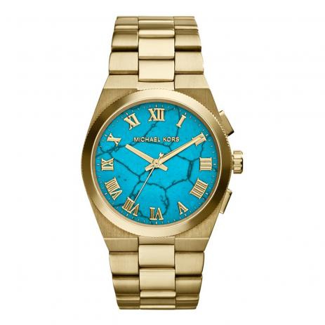 Relogio Mk5894 Dourado Azul - Mk6138 - Michael Kors