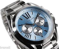 Relogio Mk6099 Prata Mostrador Azul Algarismo Romano - Mk6226 - Michael Kors