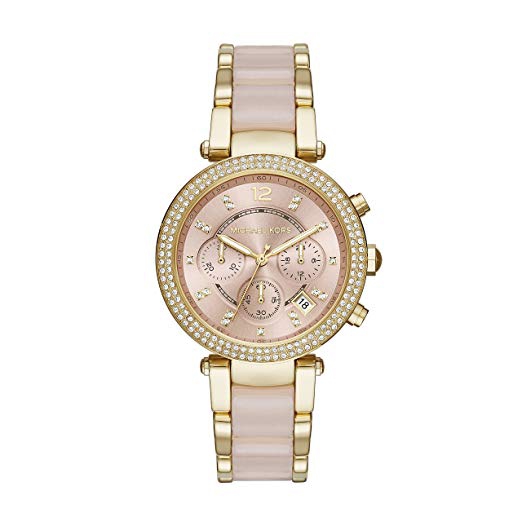 Relogio Mk6326 Dourado com PVD Rosa - Mk6178