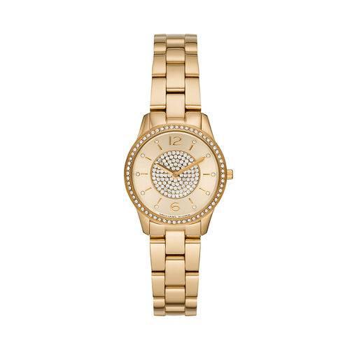 Relógio Mkors Feminino Mini Runway Dourado Mk6618/1dn - Michael Kors