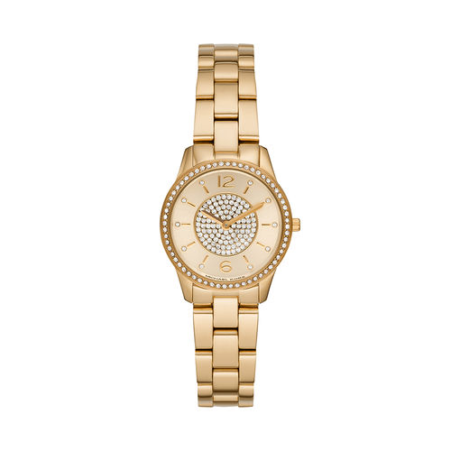 Relógio Mkors Feminino Mini Runway Dourado Mk6618/1dn