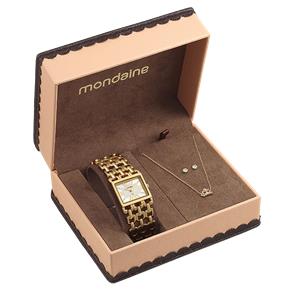 Relógio Mondaine Clássico Feminino 83136LPMNDM1K Analógico Caixa e Pulseira em Aço