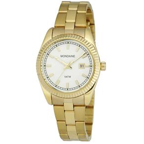 Relógio Mondaine Clássico Feminino 94261LPMTDS3. Analógico e Calendário. Resistente à Água 50M