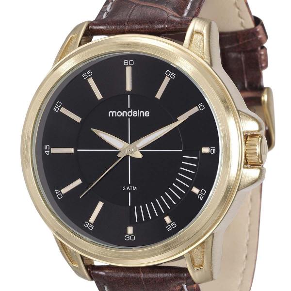 Relógio Mondaine Clássico Masculino 76604GPMVDH2 Marrom