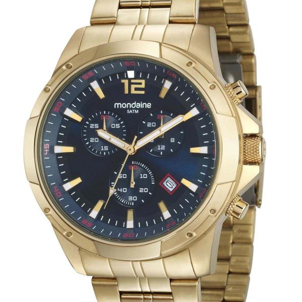 Relógio Mondaine Cronógrafo Masculino 99177GPMVDA1 Dourado