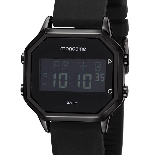 Relógio Mondaine Digital 53963GPMVPI2 Feminino Preto