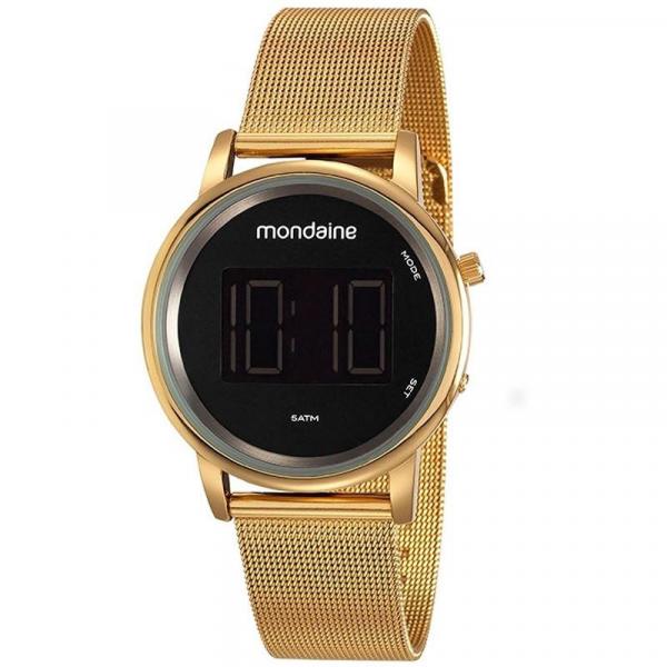Relógio Mondaine Digital Dourado - 53787LPMVDE1