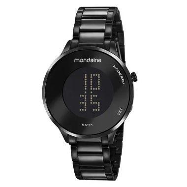 Relogio Mondaine Digital Feminino 53786lpmvpe3 Preto