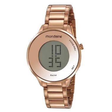 Relogio Mondaine Digital Feminino 53786lpmvre2 Rose