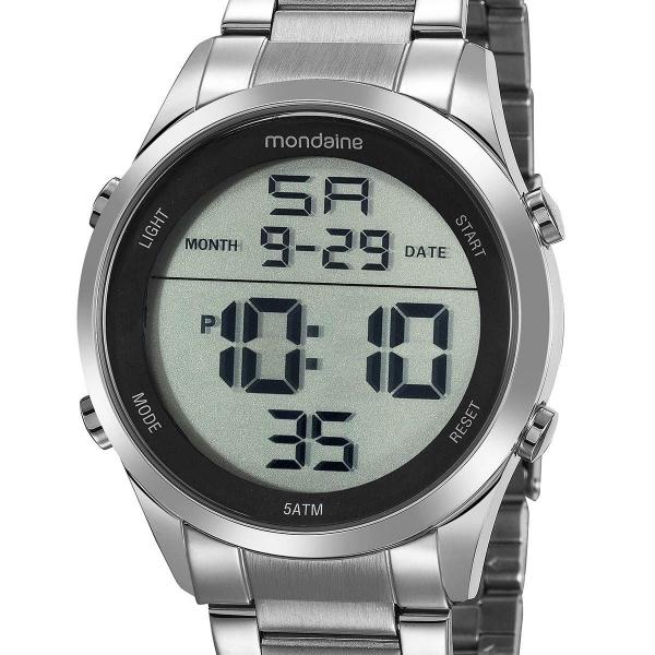 Relógio Mondaine Digital Prata 53965G0MVNE1 Feminino