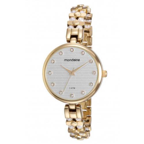 Relógio Mondaine Dourado Feminino 76595lpmvdm1