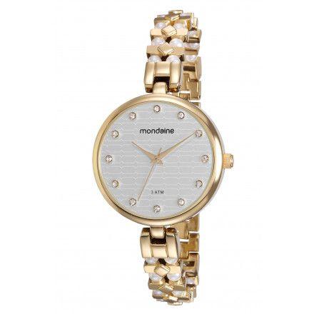 Relógio Mondaine Dourado Feminino 76595LPMVDM1