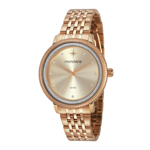 Relógio Mondaine Feminino 53656lpmvde2 Rosê