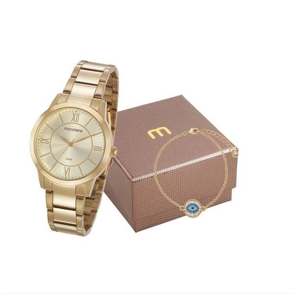 Relógio Mondaine Feminino 53698lpmgde1k Dourado