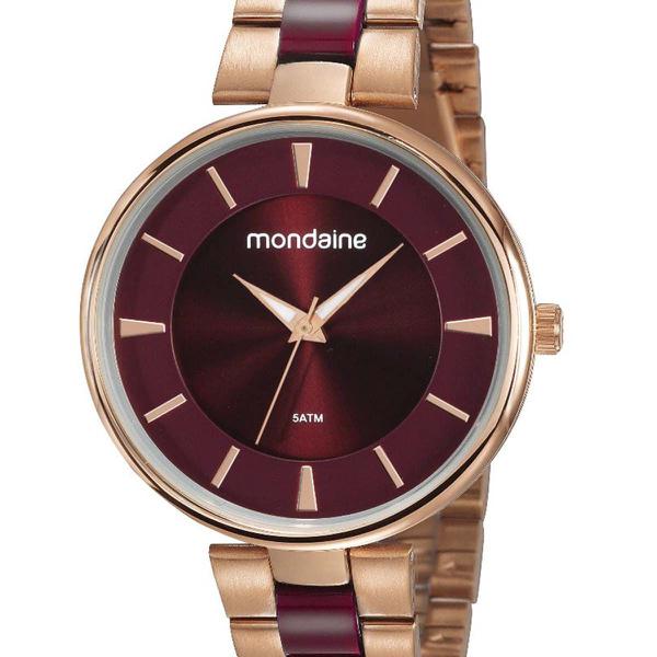 Relogio Mondaine Feminino 53774lpmvrf3 Fashion Rosé