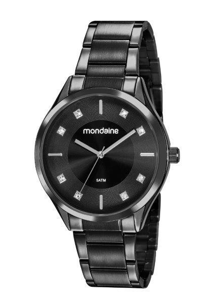 Relógio Mondaine Feminino 53818LPMVSE2 Preto - Seculus