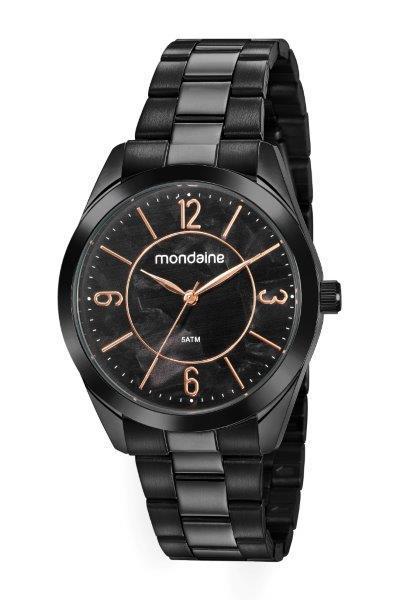 Relógio Mondaine Feminino 53813LPMVPE2 Preto - Seculus