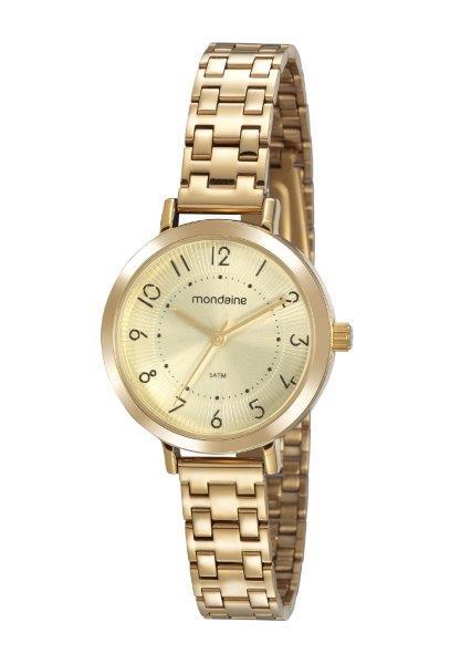 Relógio Mondaine Feminino 53864LPMVDE3 Dourado - Seculus