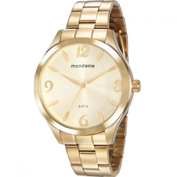 Relógio Mondaine Feminino 76728LPMVDE2 Dourado - Seculus