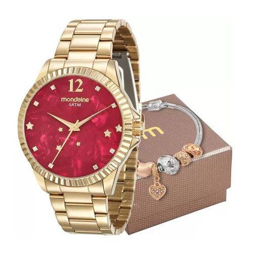 Relógio Mondaine Feminino 99128lpmkde9k2 + Pulseira