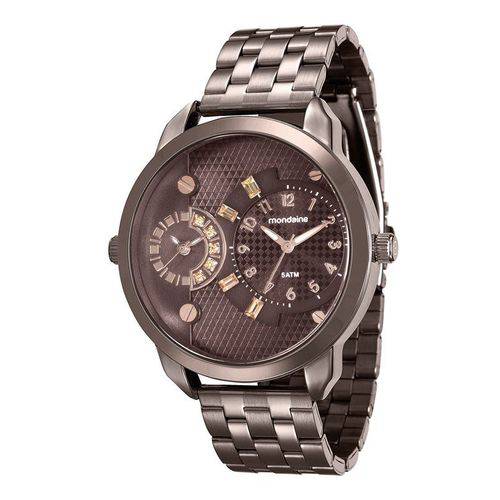 Relógio Mondaine Feminino Aço Marrom 76544lpmvme5