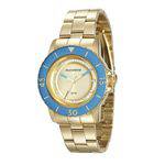 Relógio Mondaine Feminino Aro Azul 76646lpmvde1