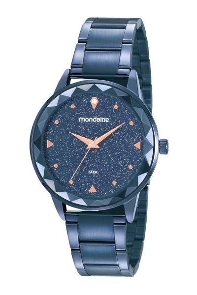 Relógio MONDAINE feminino azul 53971LPMVES3