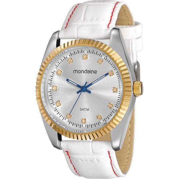 Relógio Mondaine Feminino Branco 99175LPMVBR2