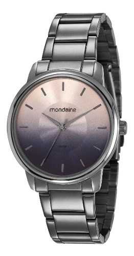 Relogio Mondaine Feminino Cinza Chumbo 53606lpmvse9