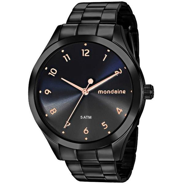 Relógio Mondaine Feminino Classico Preto - 76731LPMVPE3