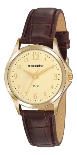 Relogio Mondaine Feminino Couro Pequeno 83474lpmvdh2