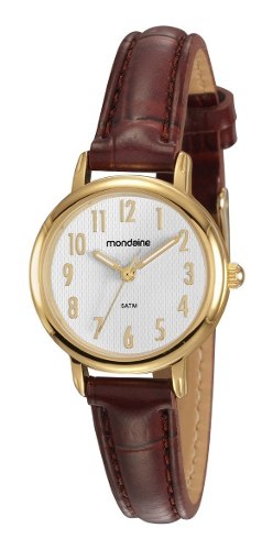 Relogio Mondaine Feminino Couro Pequeno 83476lpmvdh2