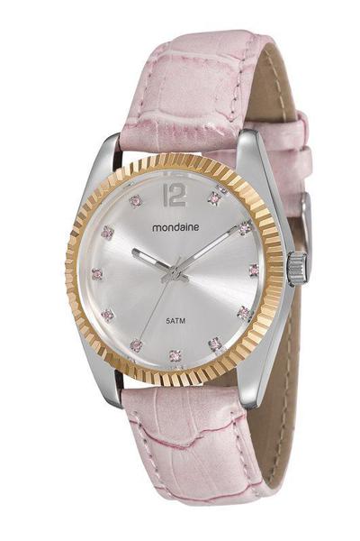 Relógio Mondaine Feminino Couro Rosa 94259lpmtgr8