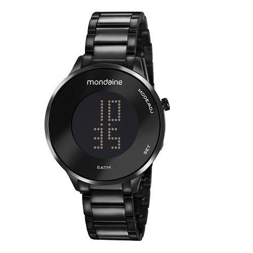 Relógio Mondaine Feminino Digital Preto 53786LPMVPE3