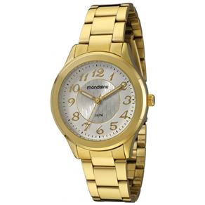 Relógio Mondaine Feminino Dourado 76271LPMEDE1.