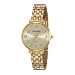 Relogio Mondaine Feminino Dourado a prova dagua 53779LPMVDE1