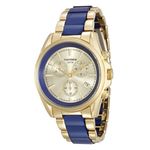 Relógio Mondaine Feminino Dourado e Azul 83332lpmvdb1