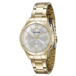 Relógio Mondaine Feminino Dourado E Branco 94863lpmkde1